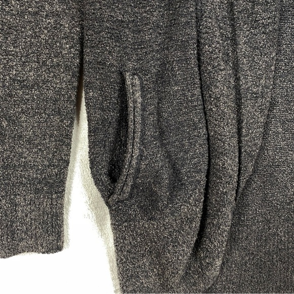 Barefoot Dreams Cozychic Lite Open Front Cardigan Womens Size XS / S Charcoal - Picture 2 of 7